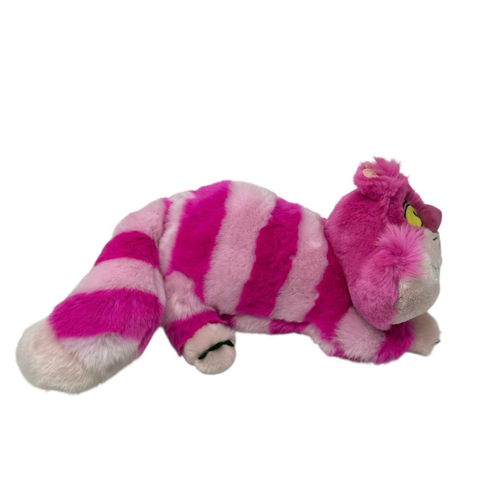 Disney Alice In Wonderland Cheshire Cat Plush PlushieToy Pink Purple Striped 19" - Picture 9 of 11